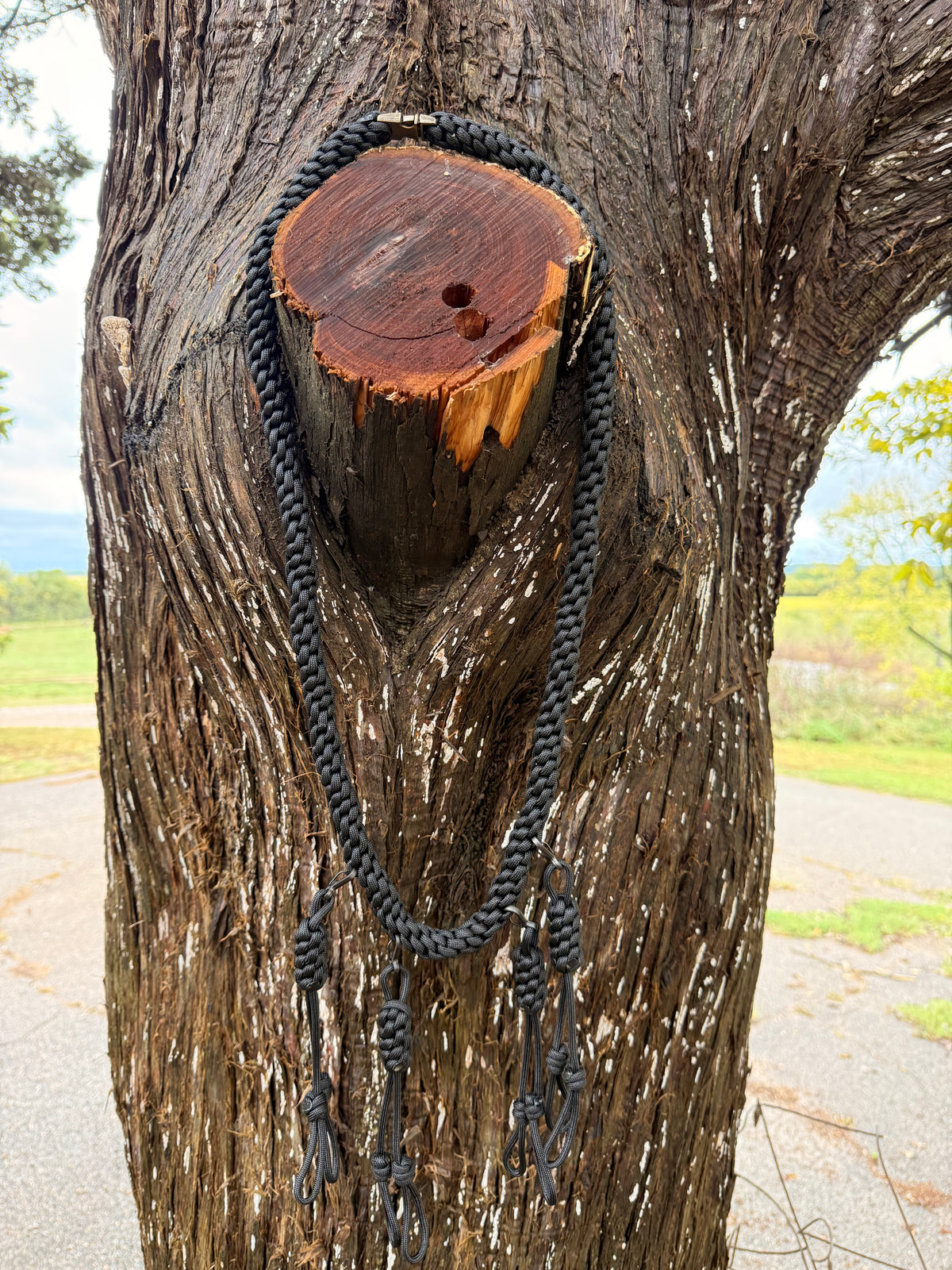 Custom Lanyard with four double drops