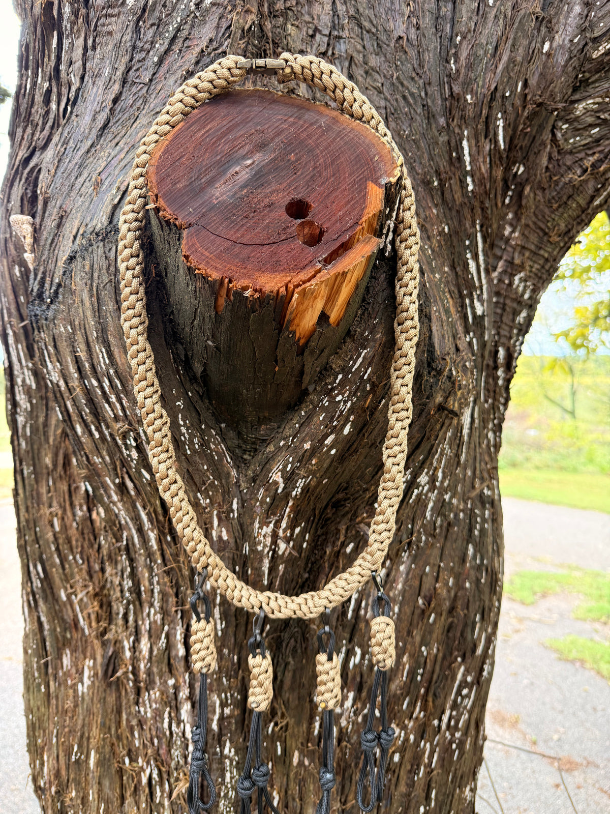 Custom Lanyard with four double drops